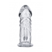 Прозрачная насадка на пенис Uco - 13 см. - A-toys - в Сыктывкаре купить с доставкой