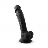 Черный фаллоимитатор SILEXD Model 1 9  - 23 см. - Adrien Lastic купить с доставкой в интернет-магазине Orgasmix в Сыктывкаре Черный фаллоимитатор SILEXD Model 1 9  - 23 см. - Adrien Lastic