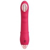 Малиновая насадка на душ с вибрацией Showers to orgasm - 20,1 см. - Orion - купить с доставкой в Сыктывкаре