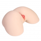 Мастурбатор-полуторс с двойным слоем материала Jenny Onahole Real Hips - KOKOS - в Сыктывкаре купить с доставкой