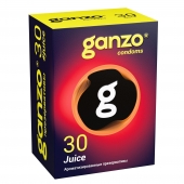 Ароматизированные презервативы Ganzo Juice - 30 шт. - Ganzo - купить с доставкой в Сыктывкаре