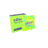 Ультратонкие презервативы Expert Invisible - 3 шт. - Expert - купить с доставкой в Сыктывкаре