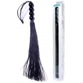 Черная силиконовая плеть - 37 см. - Boys of Toys - купить с доставкой в Сыктывкаре