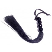 Черная силиконовая плеть - 37 см. - Boys of Toys - купить с доставкой в Сыктывкаре