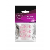 Прозрачная сквозная насадка на пенис с цветными шариками - Erowoman-Eroman - в Сыктывкаре купить с доставкой