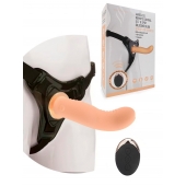 Женский вибрострапон со съемной насадкой и пультом ДУ - Erokay - купить с доставкой в Сыктывкаре