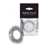 Круглое эрекционное кольцо с длинными «ресничками» - Sextaz - в Сыктывкаре купить с доставкой