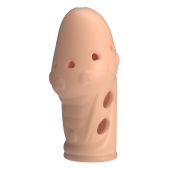 Телесная насадка на пенис Booker - 8 см. - Baile - в Сыктывкаре купить с доставкой