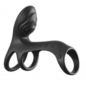 Черная насадка на пенис Ultimate Couples Cage Pro - Pipedream - в Сыктывкаре купить с доставкой