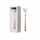 Розовый двусторонний вибромассажёр Calla - Zalo