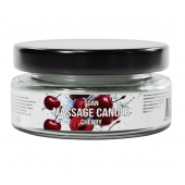 Массажная свеча «Спелая вишня» - 50 мл. - SGAN - купить с доставкой в Сыктывкаре