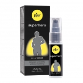 Пролонгатор-сыворотка pjur Superhero Delay Serum - 20 мл. - Pjur - купить с доставкой в Сыктывкаре