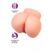 Реалистичный мастурбатор в форме попки с двумя любовными входами - No Name - в Сыктывкаре купить с доставкой