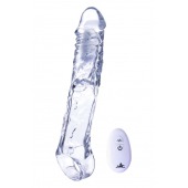 Прозрачная насадка-удлинитель Length Enhancer With Bullet с подхватом - 22,3 см. - NMC - в Сыктывкаре купить с доставкой