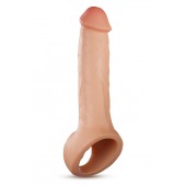Телесная насадка-удлинитель Thrive 8.75 Inch Realistic Penis Extender Sleeve - 22,2 см. - Blush Novelties - в Сыктывкаре купить с доставкой