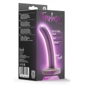 Фиолетовая насадка с гладкой поверхностью Surrender 4.75 Inch Beginner Pegging Dildo - 12 см. - Blush Novelties - купить с доставкой в Сыктывкаре