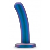Синяя насадка с гладкой поверхностью Surrender 5.75 Inch Intermediate Pegging Dildo - 14,6 см. - Blush Novelties - купить с доставкой в Сыктывкаре