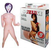 Надувная секс-кукла Suzuki - Boys of Toys - в Сыктывкаре купить с доставкой