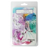 Набор из 3 эрекционных прозрачных колец - Boys of Toys - в Сыктывкаре купить с доставкой