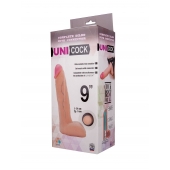 Фаллическая насадка Харнесс UNICOCK 9  - 24 см. - LOVETOY (А-Полимер) - купить с доставкой в Сыктывкаре