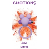 Сиреневое эрекционное виброколечко Emotions Minnie - Lola Games - в Сыктывкаре купить с доставкой