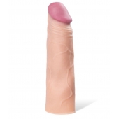 Реалистичная насадка с ярко выраженной головкой - 16,5 см. - A-toys - в Сыктывкаре купить с доставкой