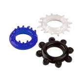 Набор из 3 разноцветных эрекционных колец - A-toys - в Сыктывкаре купить с доставкой