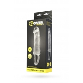 Прозрачная насадка с петлёй для фиксации - 14 см. - ToyFa - в Сыктывкаре купить с доставкой