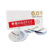 Супер тонкие презервативы Sagami Original 0.01 - 5 шт. - Sagami - купить с доставкой в Сыктывкаре