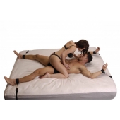 Бондаж для фиксации на кровати Frisky Bedroom Restraint Kit - XR Brands - купить с доставкой в Сыктывкаре