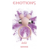 Розовое эрекционное виброколечко Emotions Minnie Light pink - Lola Games - в Сыктывкаре купить с доставкой