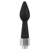 Чёрная анальная насадка для душа Anal Douche Rear Splash - Orion - купить с доставкой в Сыктывкаре