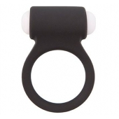 Чёрное эрекционное виброкольцо LIT-UP SILICONE STIMU RING 3 BLACK - Dream Toys - в Сыктывкаре купить с доставкой