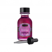 Масло для ласк с ароматом малины Oil of Love Raspberry Kiss - 22 мл. - Kama Sutra - купить с доставкой в Сыктывкаре