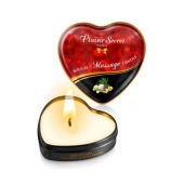 Массажная свеча с ароматом экзотических фруктов Bougie Massage Candle - 35 мл. - Plaisir Secret - купить с доставкой в Сыктывкаре