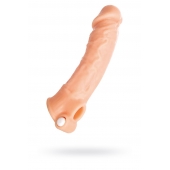 Удлиняющая насадка на пенис с вибрацией - 18,5 см. - ToyFa - в Сыктывкаре купить с доставкой