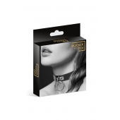 Узенький ошейник из полиуретана с кольцом - Bijoux Pour Toi - купить с доставкой в Сыктывкаре