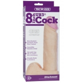 Ультрареалистичная насадка для трусиков Vac-U-Lock 8  ULTRASKYN Cock - 20,57 см. - Doc Johnson - купить с доставкой в Сыктывкаре