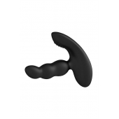 Черный силиконовый стимулятор простаты Levett Nitoc с пультом ДУ - Levett - в Сыктывкаре купить с доставкой