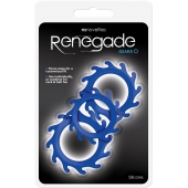 Набор из 3 синих эрекционных колец Renegade Gears - NS Novelties - в Сыктывкаре купить с доставкой