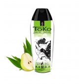 Интимный гель TOKO Pear   Exotic Green Tea с ароматом груши и зеленого чая - 165 мл. - Shunga - купить с доставкой в Сыктывкаре