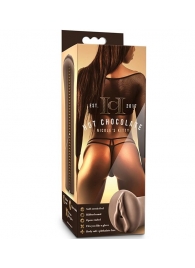 Коричневый мастубратор-вагина Nicole s Kitty - Blush Novelties - в Сыктывкаре купить с доставкой