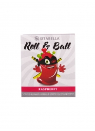 Стимулирующий презерватив-насадка Roll   Ball Raspberry - Sitabella - купить с доставкой в Сыктывкаре