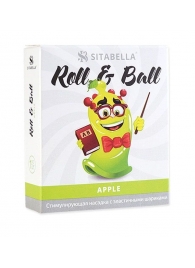 Стимулирующий презерватив-насадка Roll   Ball Apple - Sitabella - купить с доставкой в Сыктывкаре