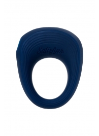 Синее эрекционное кольцо на пенис Satisfyer Ring 2 - Satisfyer - в Сыктывкаре купить с доставкой