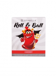 Стимулирующий презерватив-насадка Roll   Ball Cherry - Sitabella - купить с доставкой в Сыктывкаре