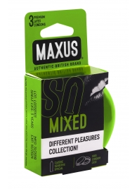 Презервативы в железном кейсе MAXUS Mixed - 3 шт. - Maxus - купить с доставкой в Сыктывкаре