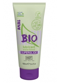 Интимный увлажняющий анальный гель BIO SuperGlide - 100 мл. - HOT - купить с доставкой в Сыктывкаре