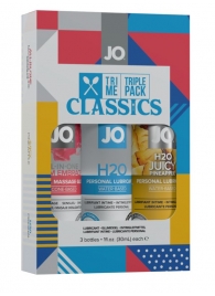 Подарочный набор лубрикантов Tri-Me Triple Pack Classics - System JO - купить с доставкой в Сыктывкаре