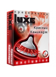 Презерватив LUXE  Exclusive   Красный Камикадзе  - 1 шт. - Luxe - купить с доставкой в Сыктывкаре